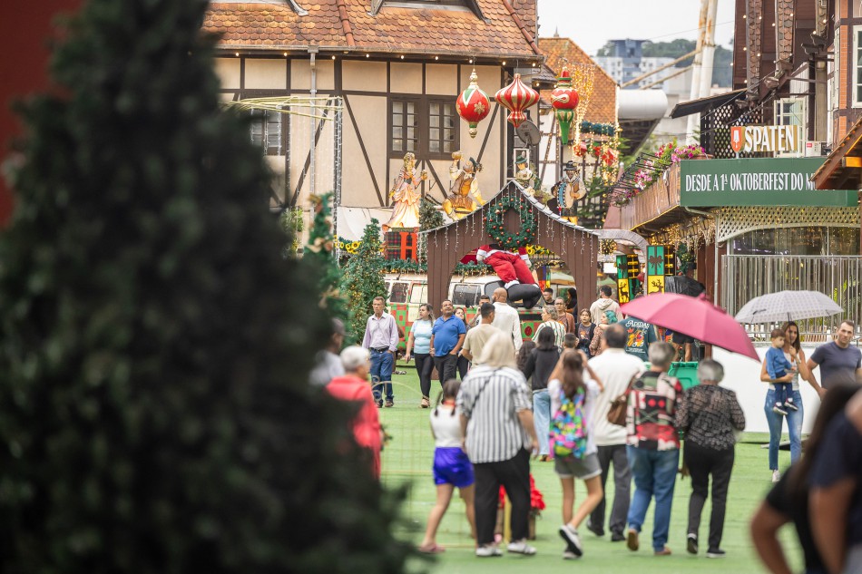 Natal em Blumenau proporciona opções de lazer até o dia 19 de janeiro
