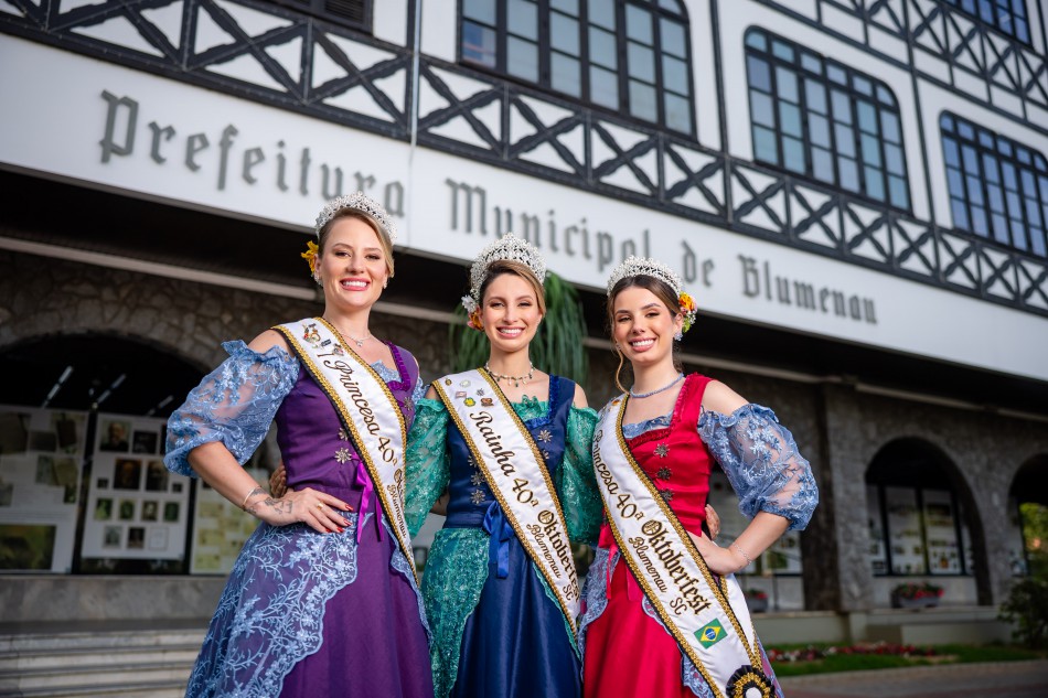 Inscrições seguem abertas para o concurso que elege a realeza da Oktoberfest Blumenau