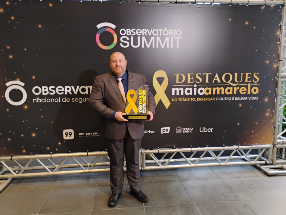 Blumenau conquista mais um título no prêmio nacional Destaques do Maio Amarelo