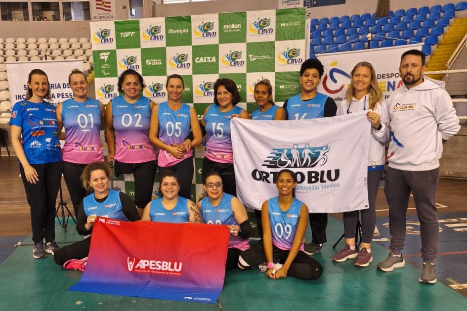 Final de semana marcado por conquista de títulos nacionais no Paradesporto de Blumenau