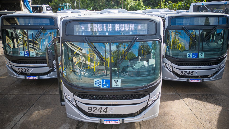 Transporte coletivo de Blumenau já tem 50% da frota com ar condicionado
