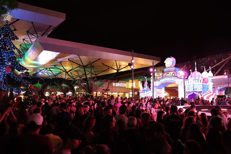 Acendimento das luzes marca a abertura do Natal em Blumenau 2025