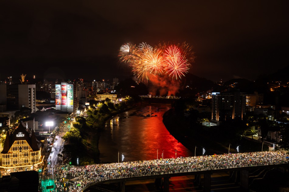 Confira como será o Réveillon em Blumenau neste 31 de Dezembro 2024