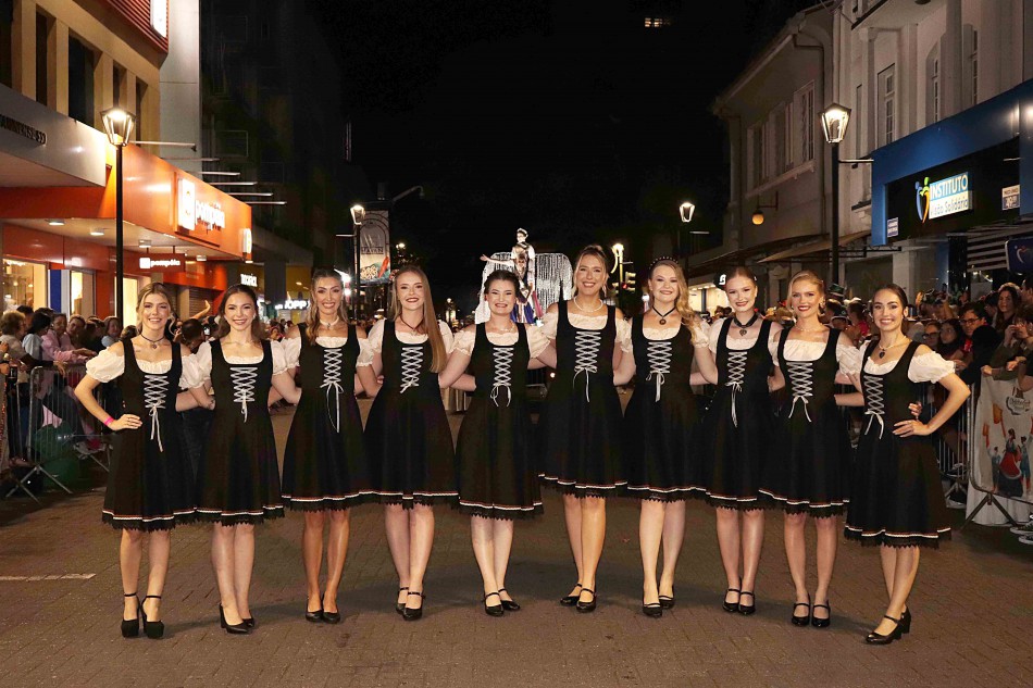 Concurso que define realeza da 41ª Oktoberfest Blumenau será realizado domingo no Ginásio Galegão