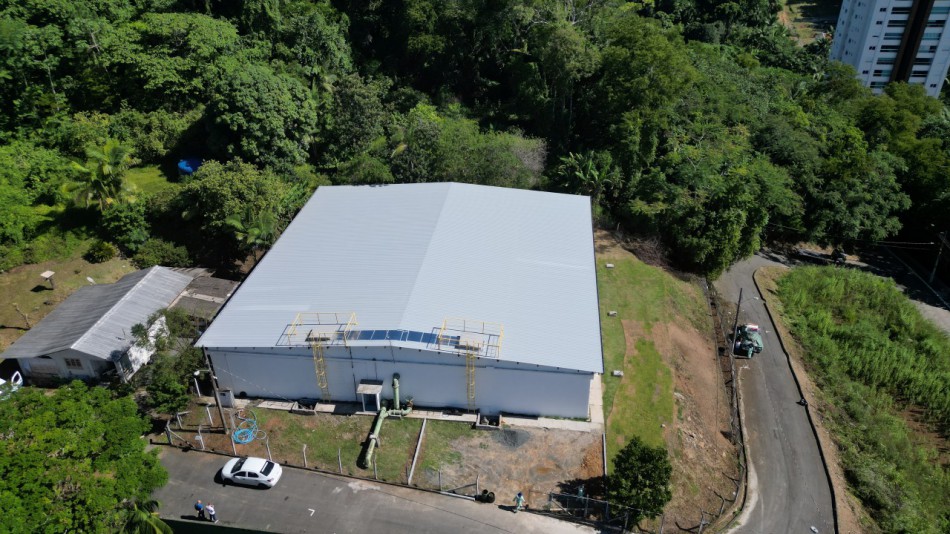 Após reforma, Samae inicia testes em reservatório que atende 87 mil pessoas em Blumenau