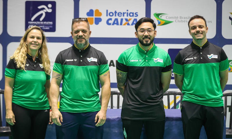 Técnico de Blumenau é convocado para a Seleção Brasileira de Tênis de Mesa