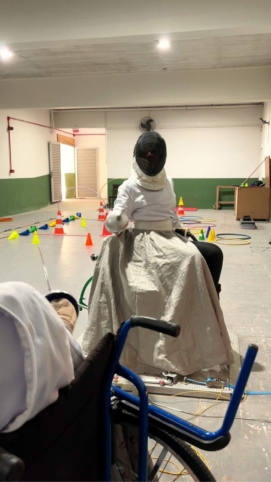 Atleta de Blumenau disputa a 1ª Copa Brasil de Paraesgrima