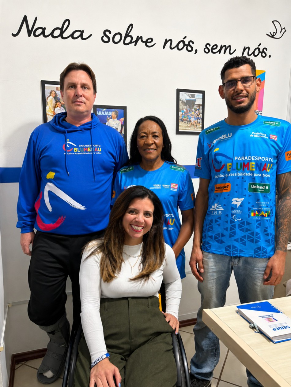 Paratleta e treinadora de Blumenau são convocados para Seleção Brasileira de Atletismo para Surdos