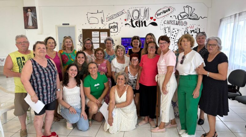 Secretaria de Assistência Social realiza encontro com coordenadores da terceira idade de Gaspar.