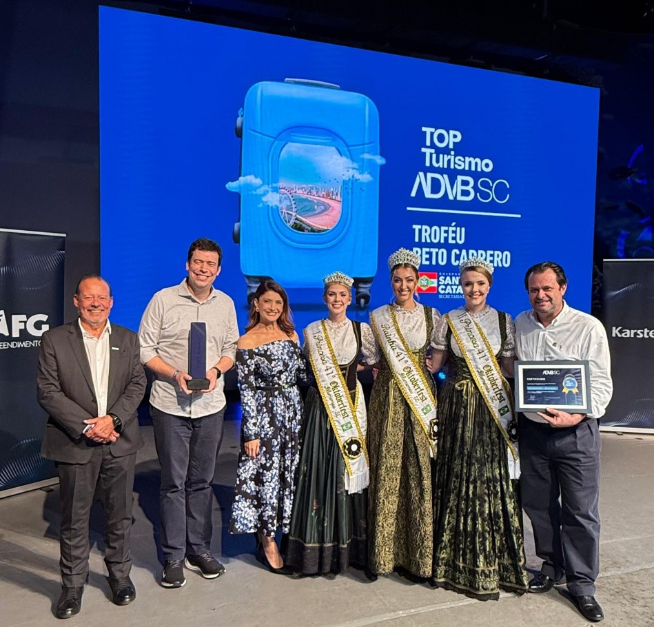 Oktoberfest Blumenau é eleita o melhor evento turístico de Santa Catarina