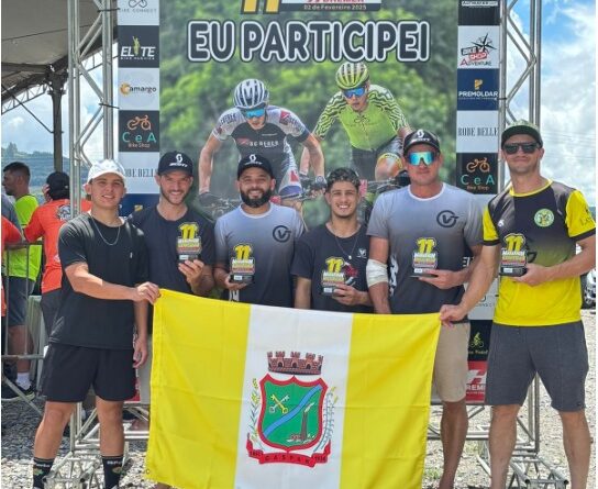 Equipe de Gaspar compete na primeira etapa do Campeonato Catarinense de Mountain Bike
