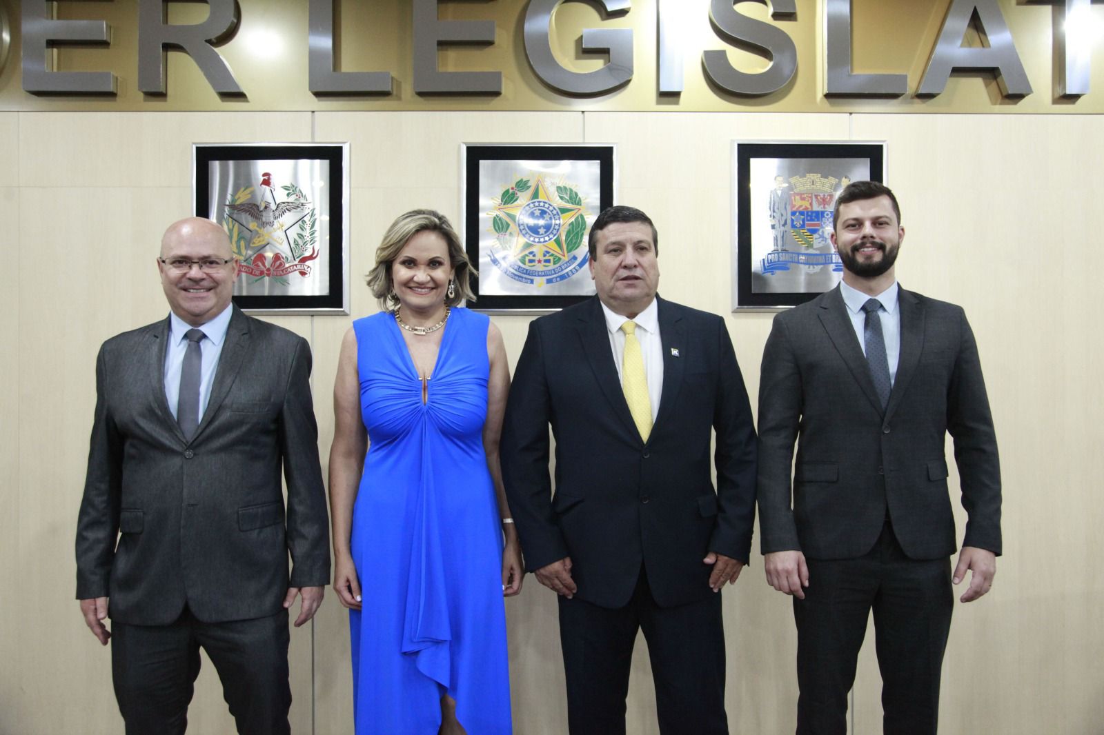 Mesa Diretora da Câmara de Blumenau: momento histórico para o Partido NOVO