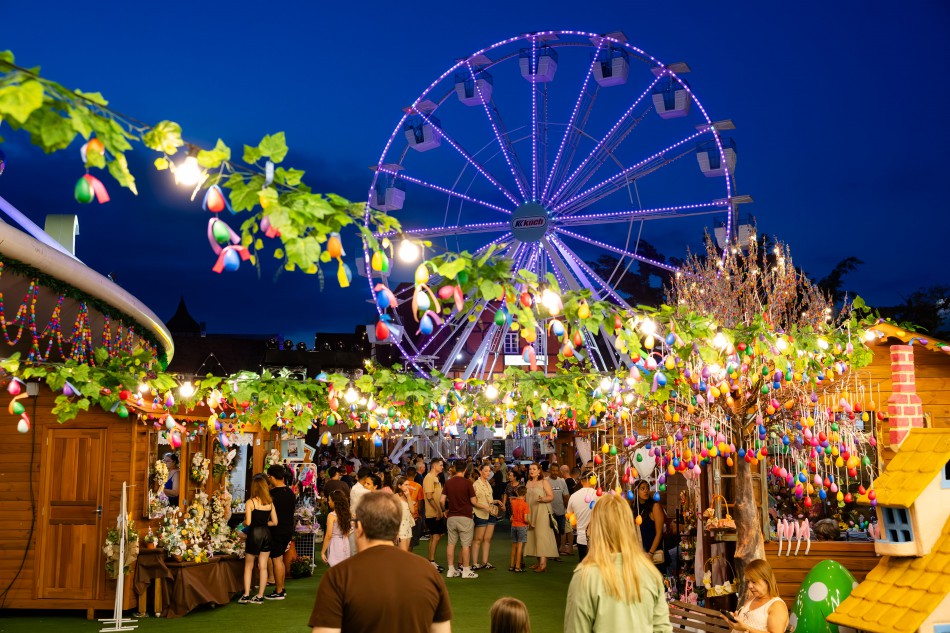 Páscoa em Blumenau atrai mais de 110 mil visitantes no Parque Vila Germânica